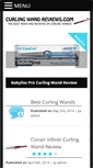 Mobile Screenshot of curlingwandreviews.com